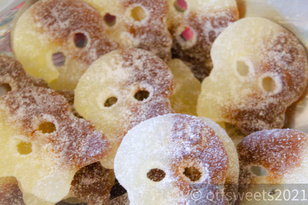 BUBS Sour Skulls are the perfect sweets for the month of October.